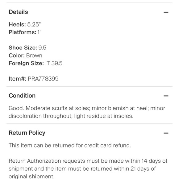 Prada Nude Leather Heels - Picture 5 of 5